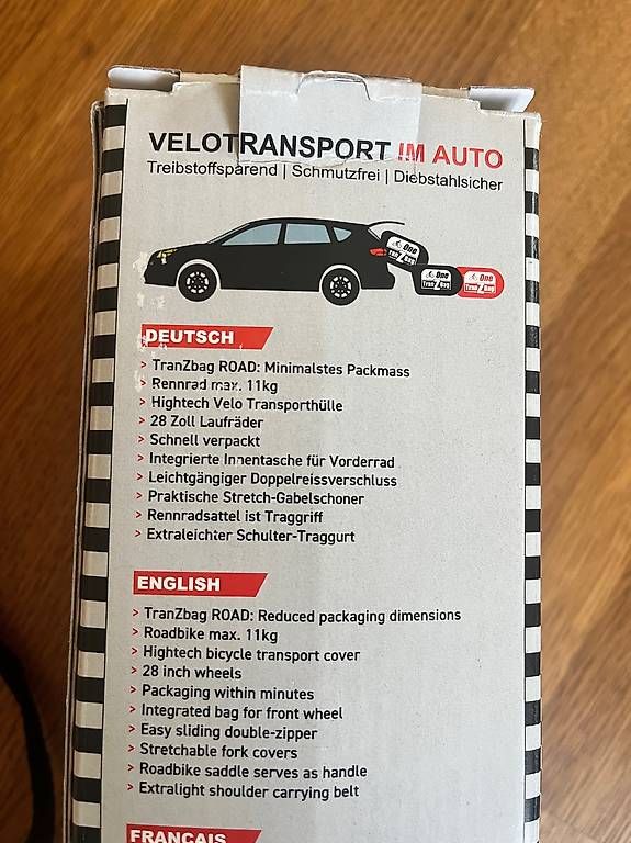 Borse: Tranzbag Road, rot, neu – Nuovo e nell'imballaggio originale da Bern venduto da Kamabosduik 1