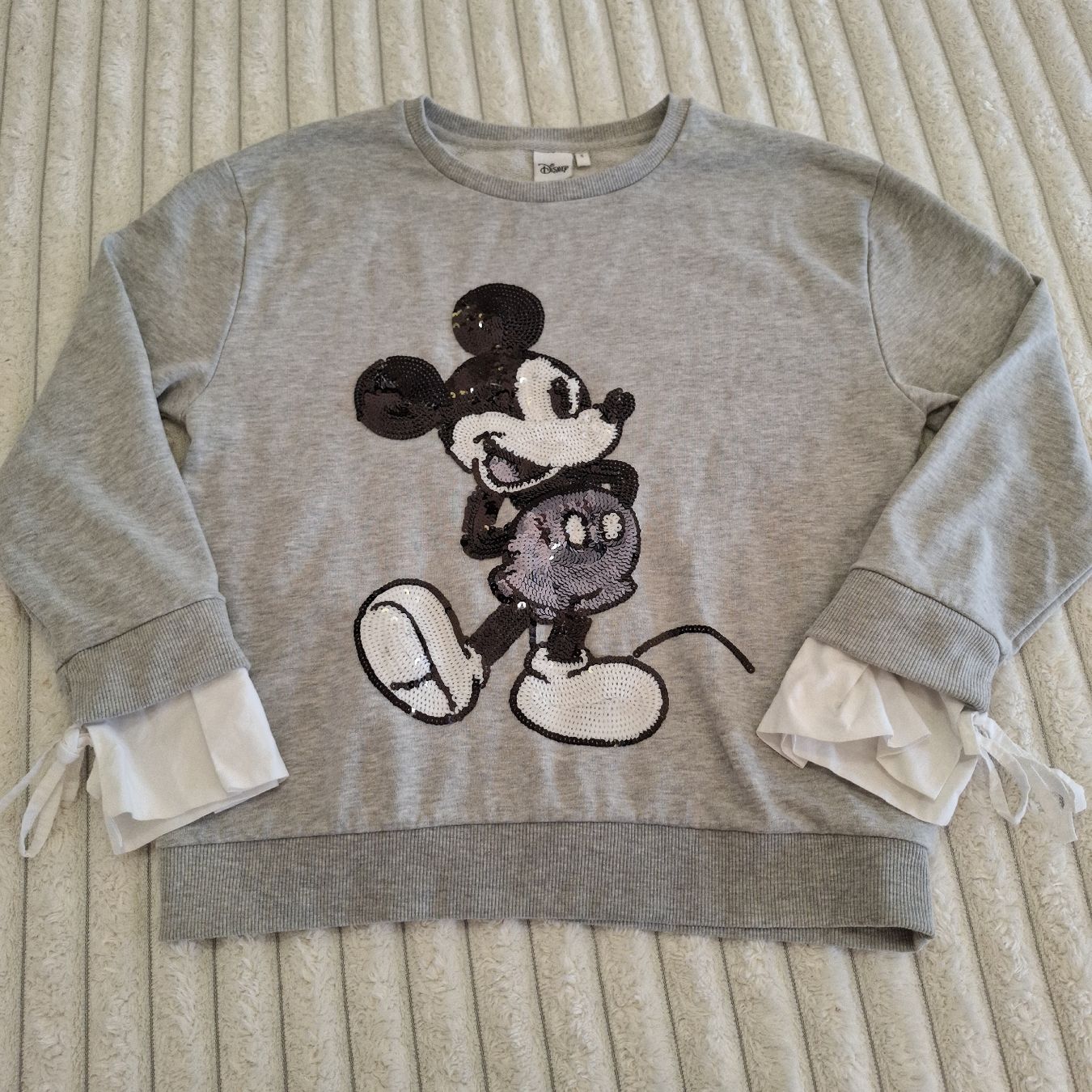 Maglioni & Felpe: Sweatshirt DISNEY Mickey Mouse à Sequins Taille S – Usato da Le Locle venduto da QualiteExpress