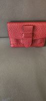 JOLI  PORTEFEUILLE LANCEL CUIR ROUGE  BORDEAU  EXCELLENT