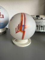 Art Déco Deckenlampe Glaskugel geometrisch 30er/40er Jahre