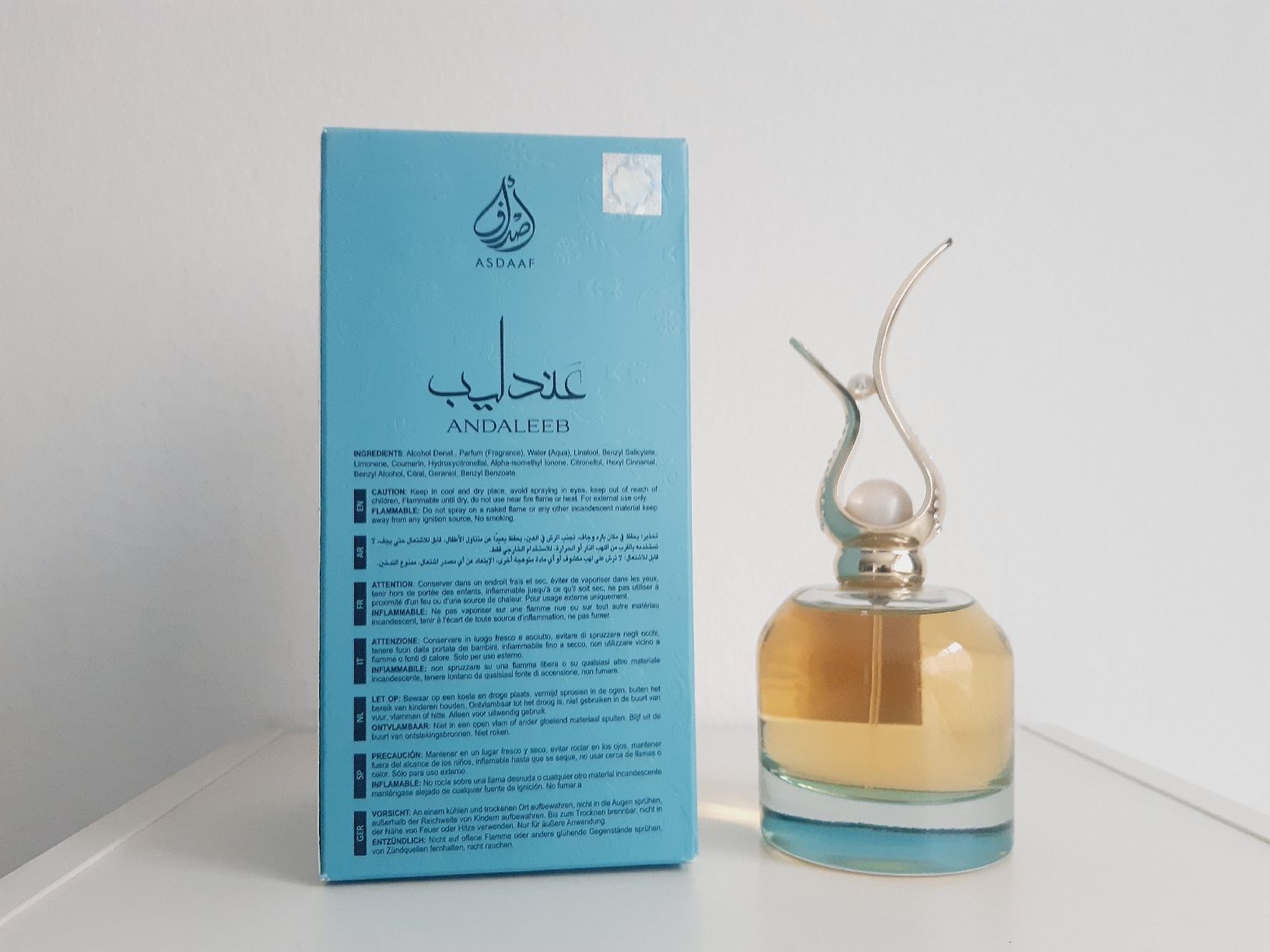 Parfum & Eau de Toilette: ASDAAF Al Andaleeb  – Gebraucht aus Winterthur von Je. 1