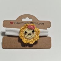Handgemachtes Haarband "Sonne"