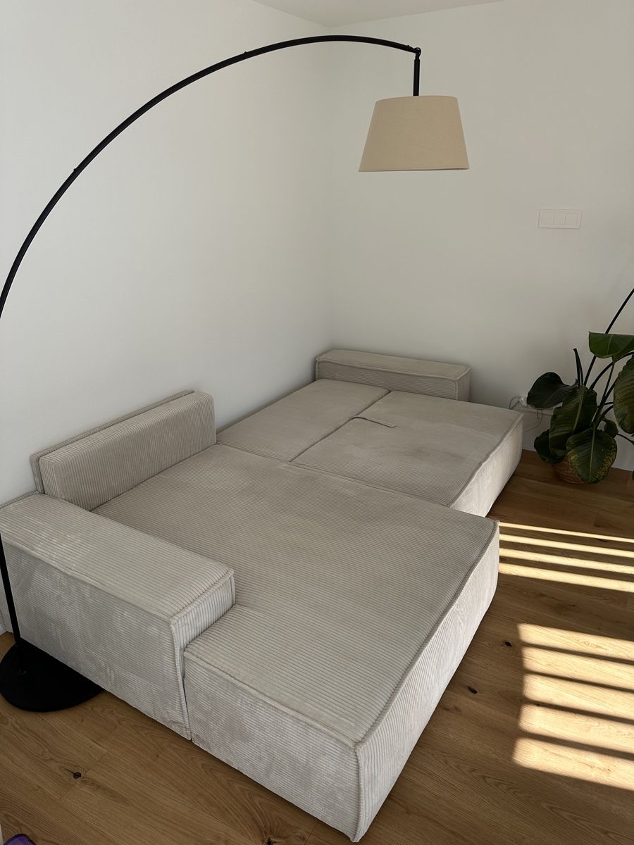 Sofas: Cord Ecksofa „Amelia“ beige – D'occasion à St.Moritz par marog90 3
