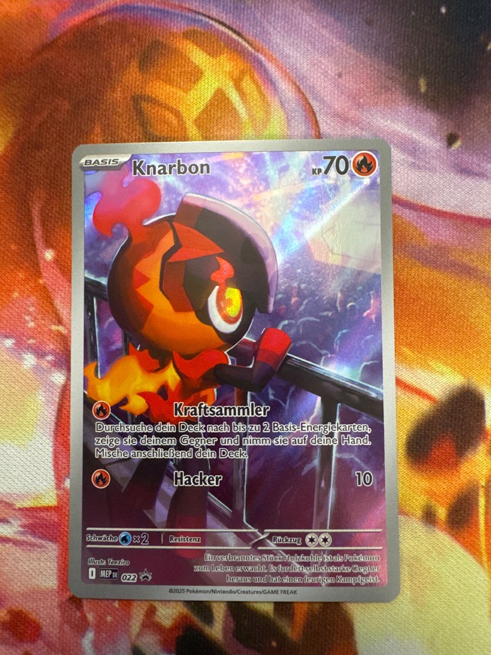 Pokémon Carte collezionabili: Knarbon Promo MEP 022 – Usato da Windisch venduto da phil368