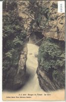 Vernayaz - Gorges du Trient - Le Lion - coloriert