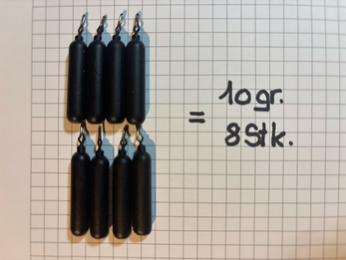 Köder: 32 Stk.TUNGSTEN DROP-SHOT GEWICHTE 4 GRÖSSEN – Neu (gemäss Beschreibung) aus Niederbipp von PIKE73 2