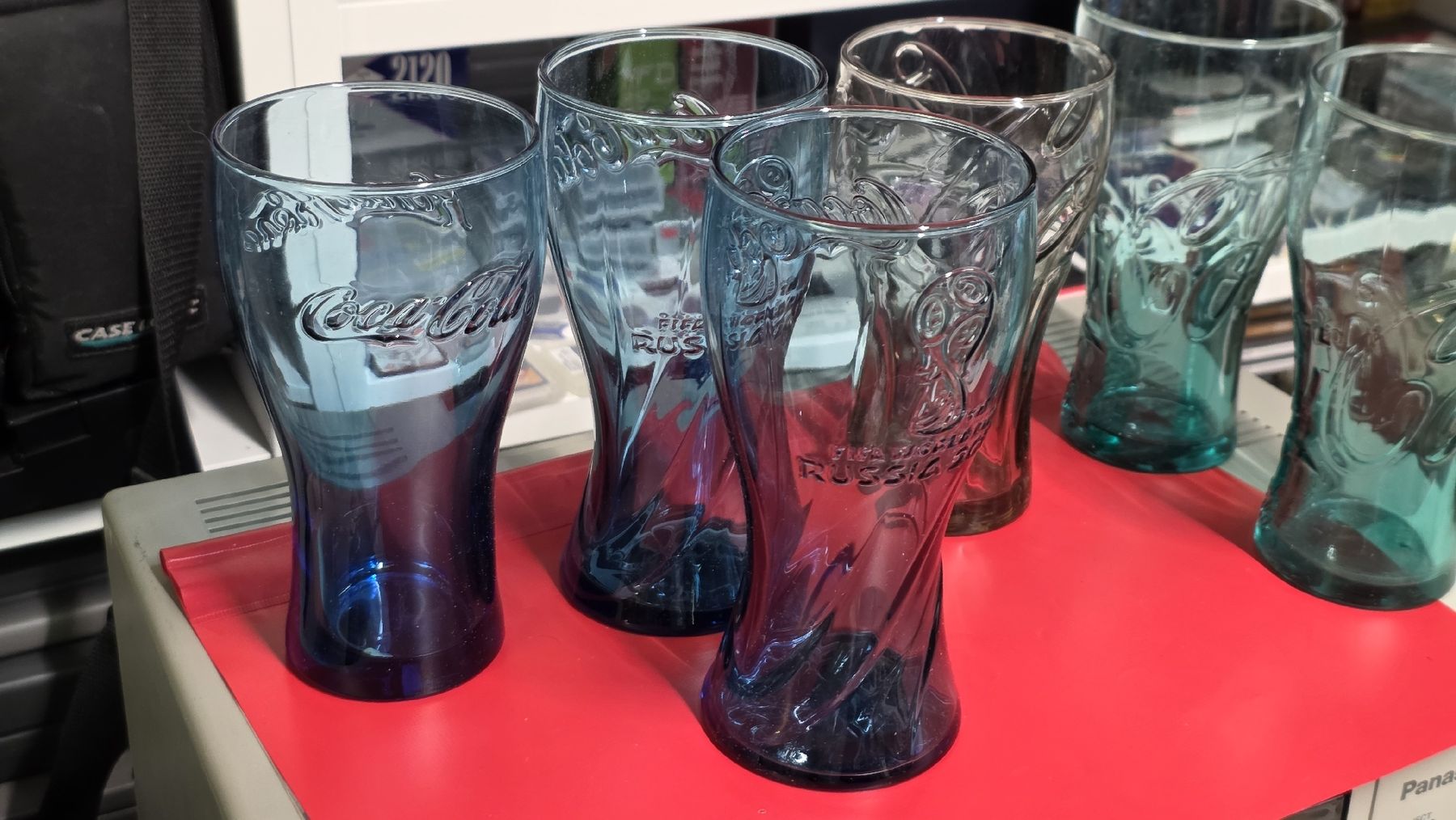 Coca-Cola Gläser: 6 verschiedene Coca Cola Gläser – Gebraucht aus Reinach BL von _MasterK_