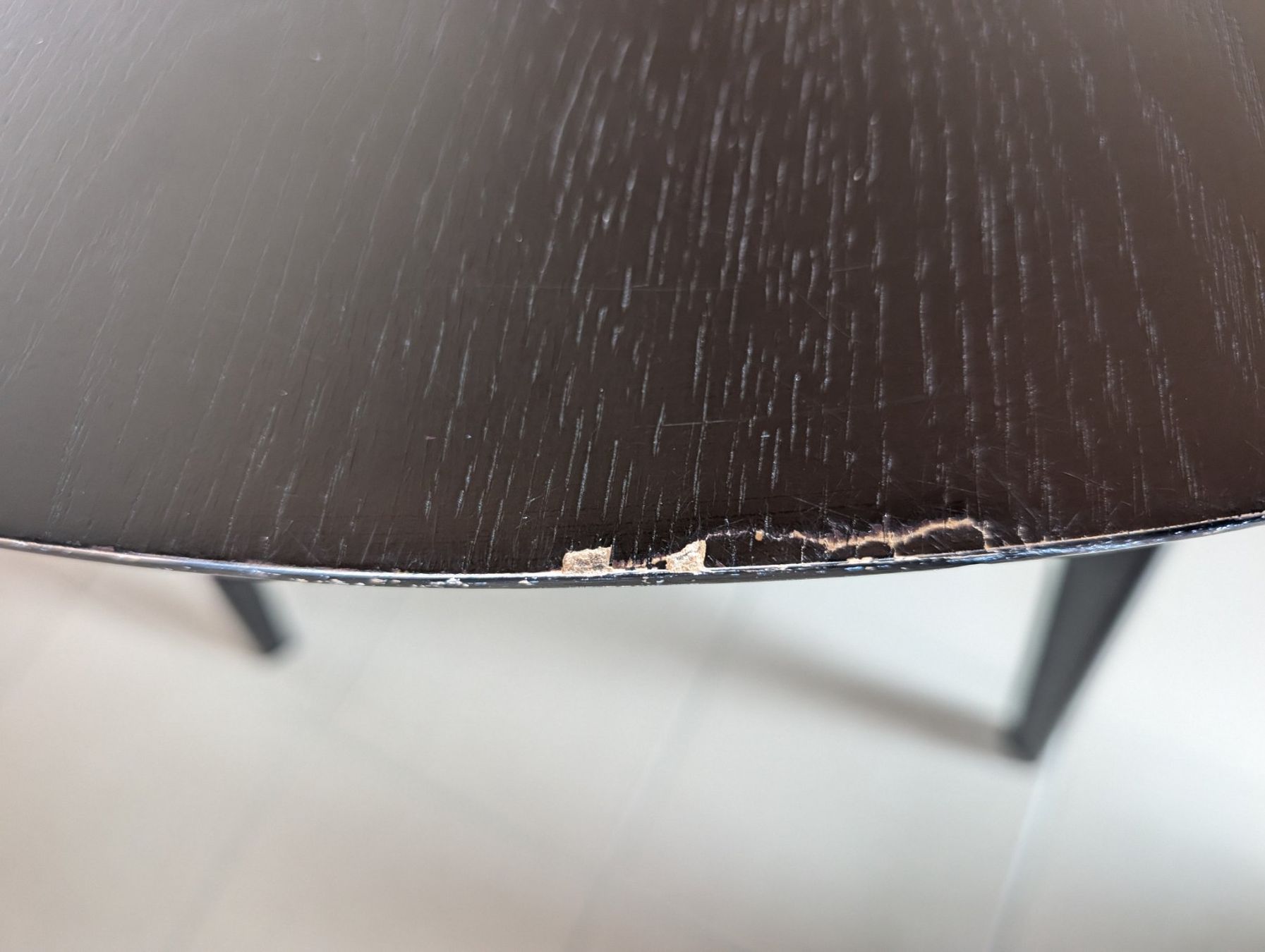 Tische: Schwarzer Tisch – Gebraucht aus Thörigen von gixi11 2