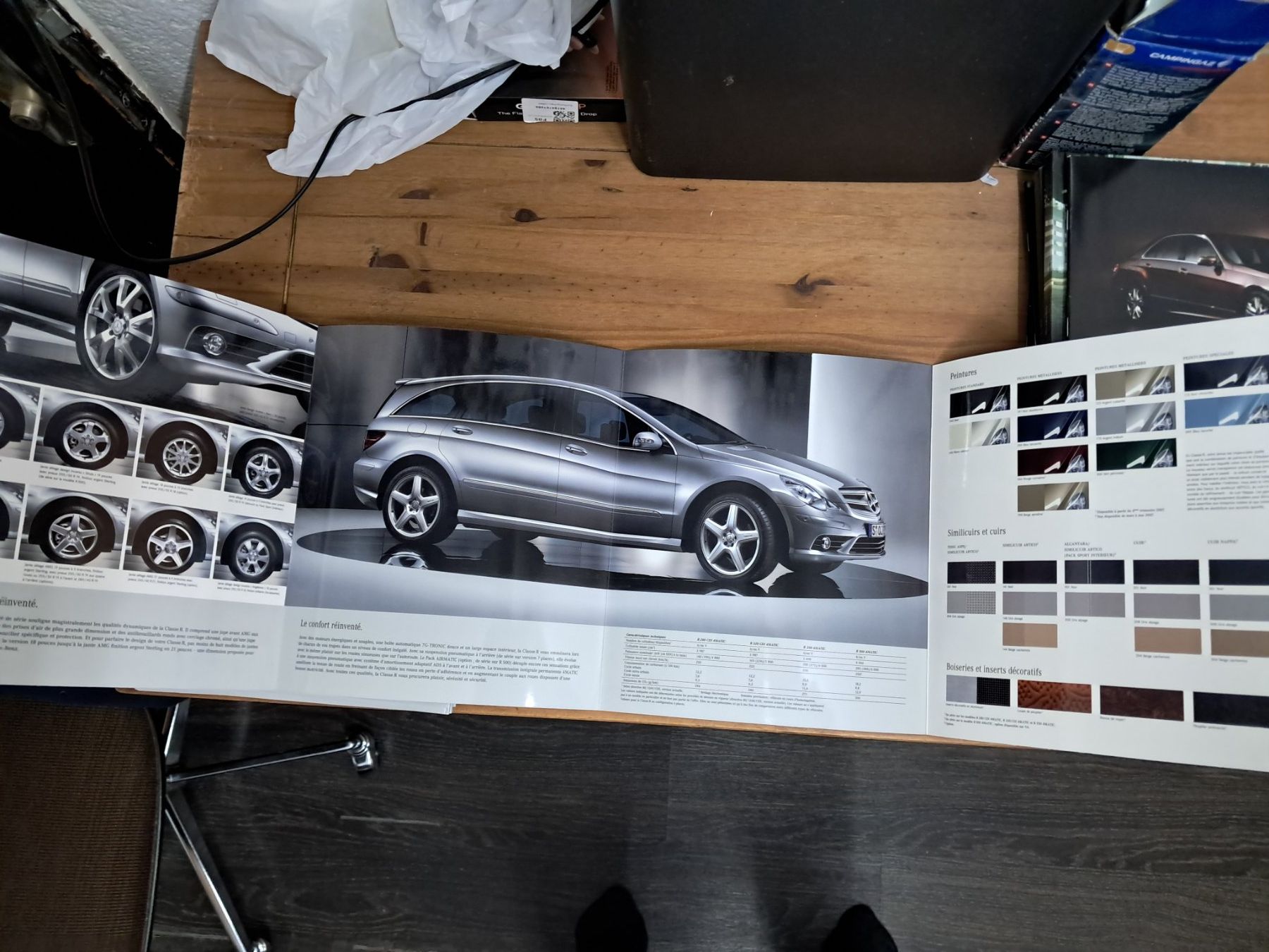 Mercedes-Benz Documenti: Dépliant Mercedes – Usato da les brenets venduto da Laguille 2