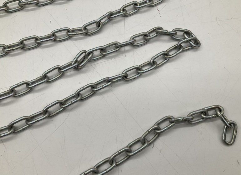 Tutti gli attrezzi: 2 Stück 3mm 5m Kette Eisenkette – Nuovo e nell'imballaggio originale da Uerkheim venduto da Kaufoption 2
