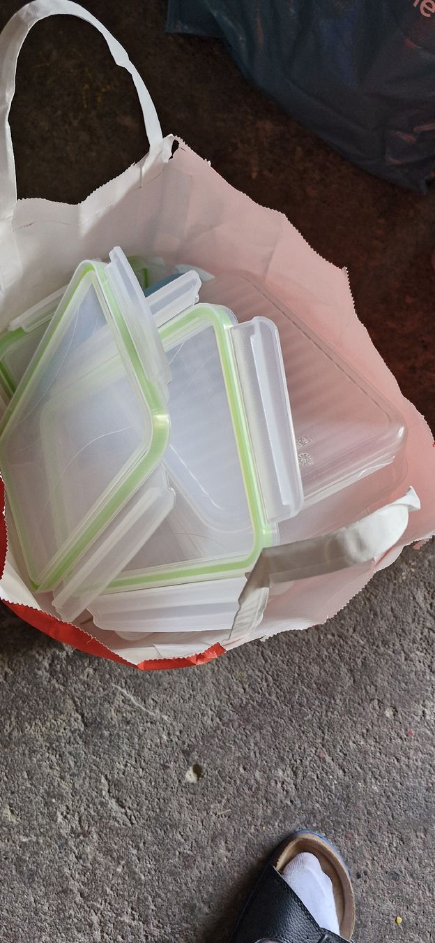 Tupperware Contenitori & Simili: Diverse Tupperschalen Plastik mit Deckel – Usato da Baltschieder venduto da Templa93