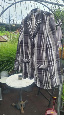Frank Walder Sommerblazer Gr. 40 Kariert Neu mit Etikett