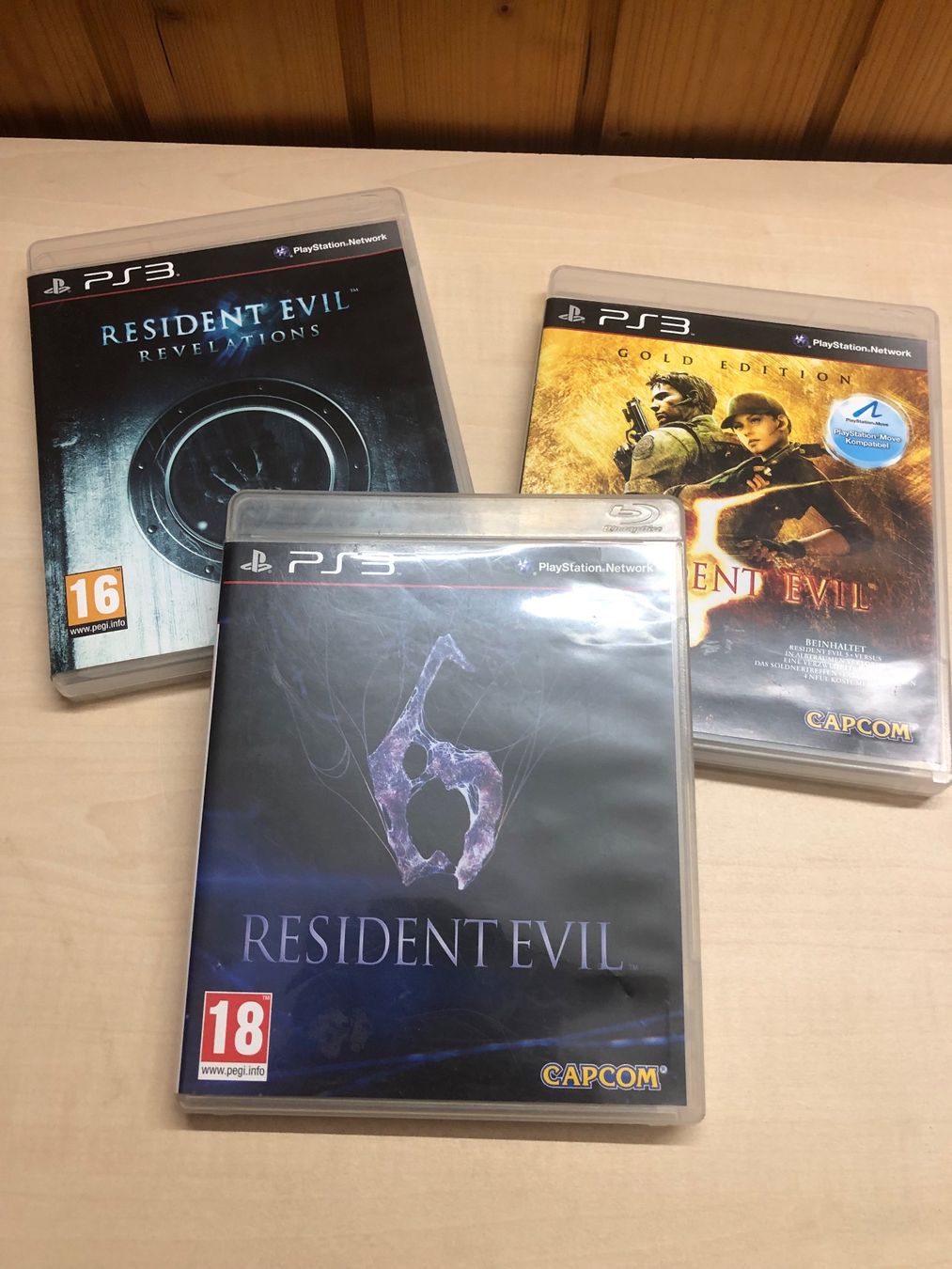 Sony Giochi: Play Station 3 / 3x Resident Evil!! – Usato da Rümligen venduto da Sibill 6