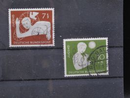 BRD 1956 Michel und Kieser gest.