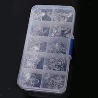 100 stück Silikon Brillen Nasenpads Brillenpads transparent