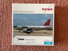 Herpa Wings 509084 Northwest Airlines Airbus A319
