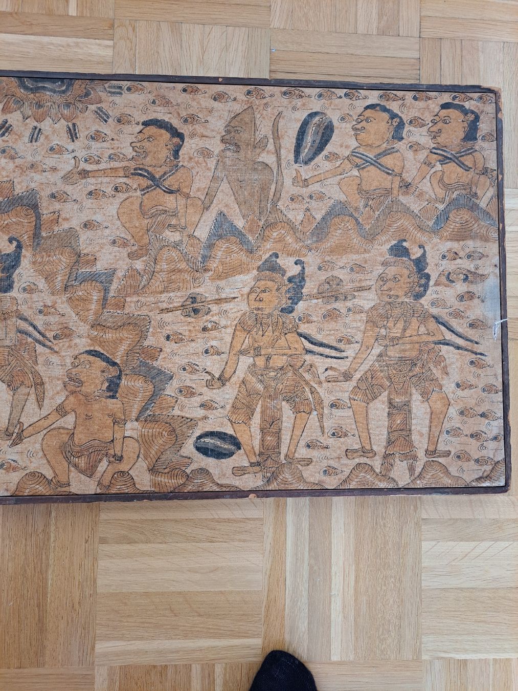 Dipinti: Bild aus Asien antik Sammlerobjekt – Usato da Riehen venduto da Appia48 4