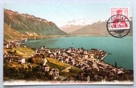 Montreux et la Dent du Midi