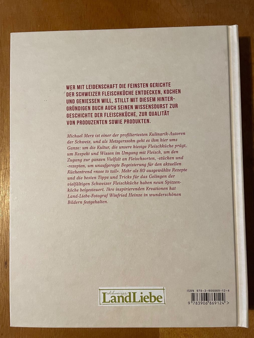 Libri: Michael Merz. Schweizer Fleischküche. Landliebe – Usato da Zürich venduto da WWehrle 4