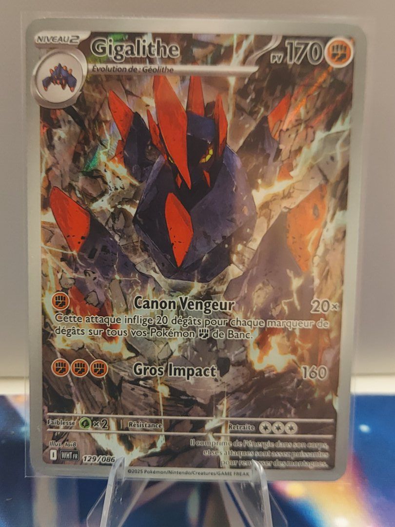 Pokémon Carte collezionabili: Carte Pokémon Gigalithe -129/086 – Nuovo (secondo la descrizione) da Val-d'Illiez venduto da GGF2385