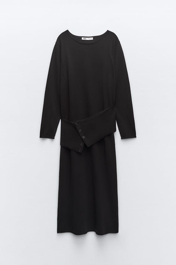 Zara Kleider: ZARA Midi Kleid schwarz Gr. M – Neu (gemäss Beschreibung) aus Utzenstorf von Ismaele
