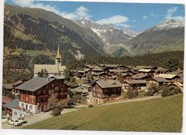 ERNEN mit Finsteraarhorn, Hotel Alpenblick - Auto