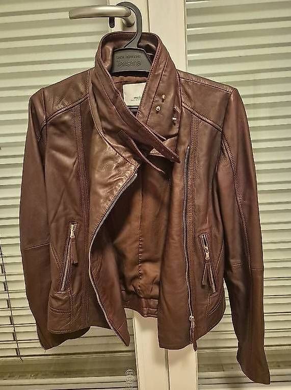 Mango Vestes: Bikerjacke aus Nappaleder – Neuf (Voir description) à Uerkheim par Pod23