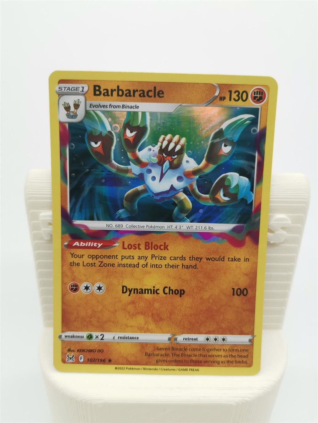 Carte collezionabili: Barbaracle  - Lost Origin 107/196 - Holo – Nuovo (secondo la descrizione) da Niederglatt ZH venduto da RetroBros