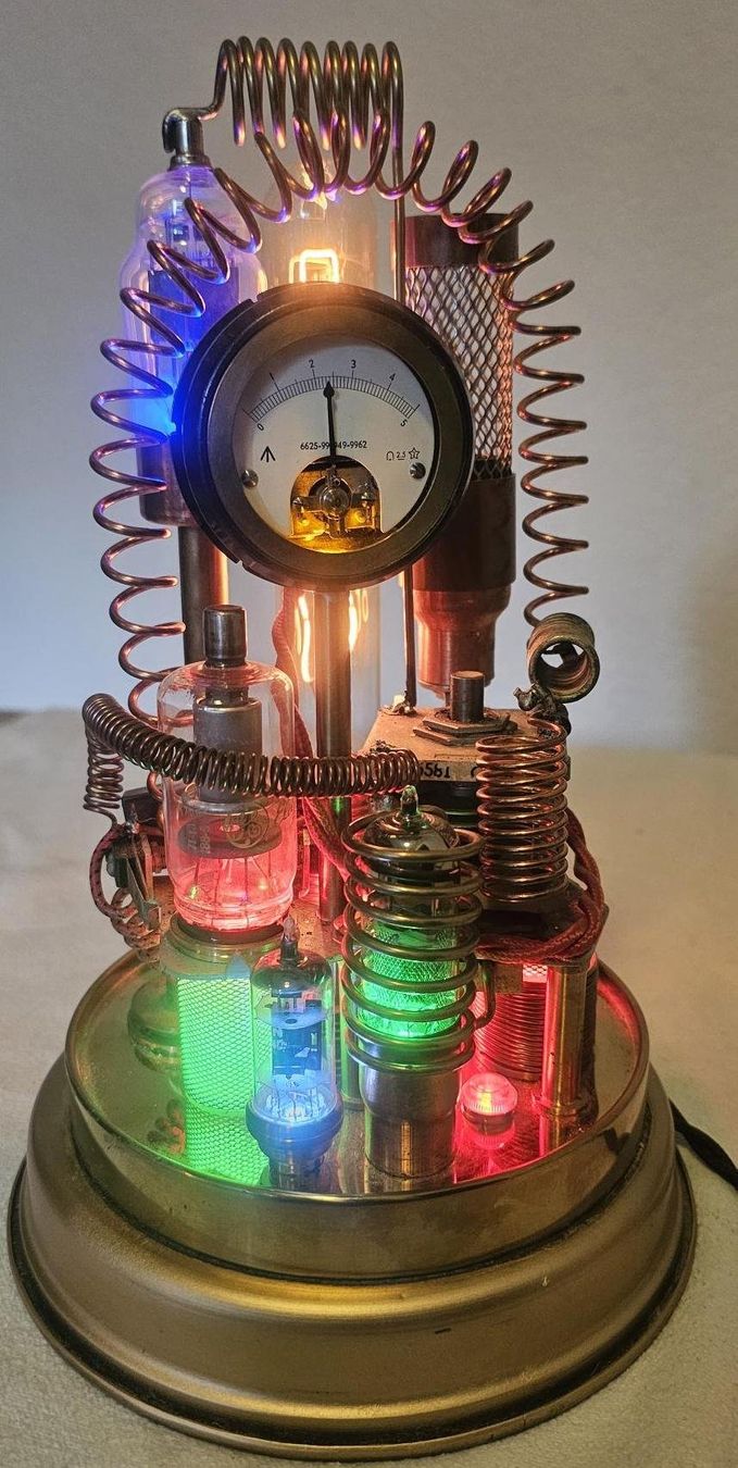 Lampes: Steampunk Lampe – D'occasion à Collonges par arashee 1