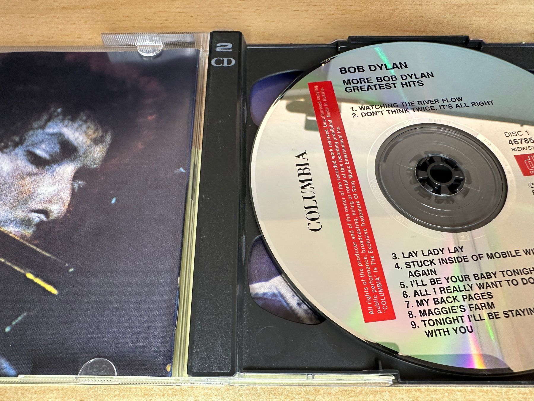 CD: E5 Bob Dylan – More Bob Dylan Greatest Hits - 2 CD – Usato da Rikon im Tösstal venduto da Alpenmutz 2