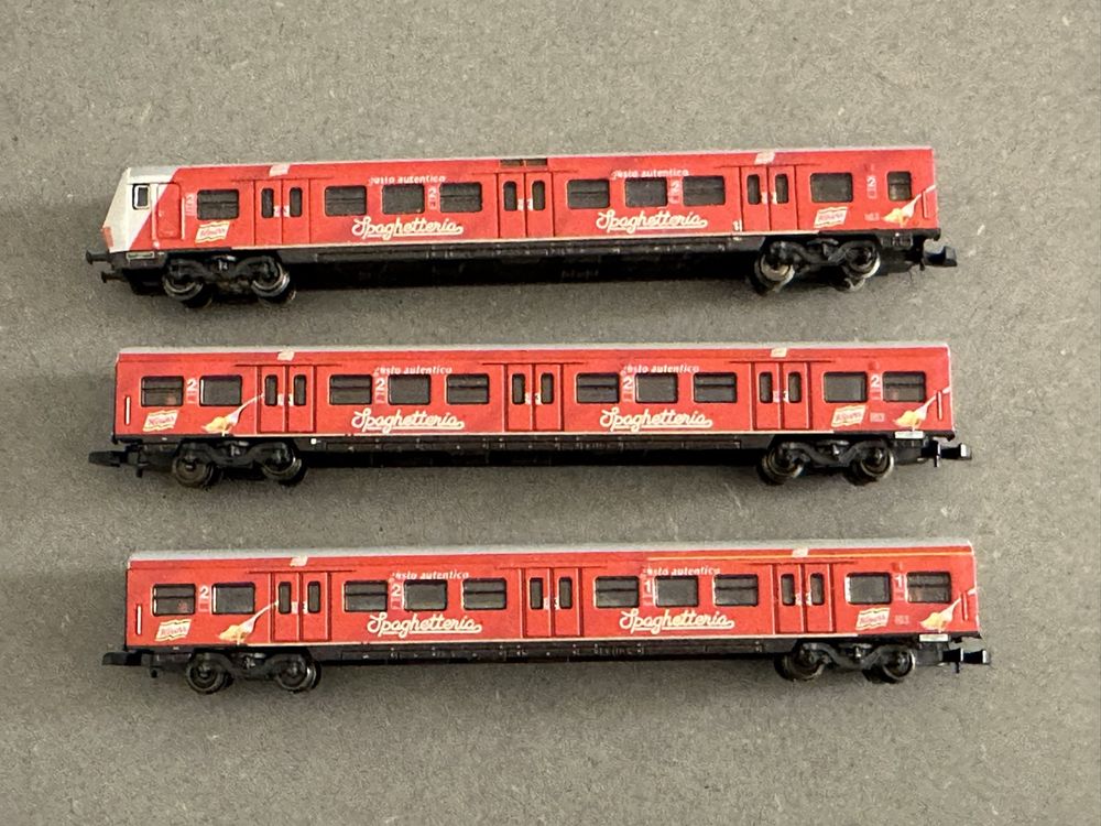 Locomotive Vapeur Märklin Mini-club Z - Échelle 1/220 - Analogique - Verte
