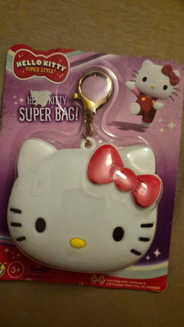 Hello Kitty Borse & Zaini: Hello Kitty Super Bag! Neu & Originalverpackt! – Nuovo e nell'imballaggio originale da Wabern venduto da konbini 1