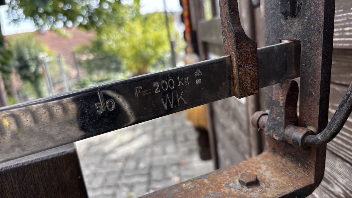 Bilance e pesi: Alte/antike Sackwaage – Usato da Wynau venduto da Panka0 2