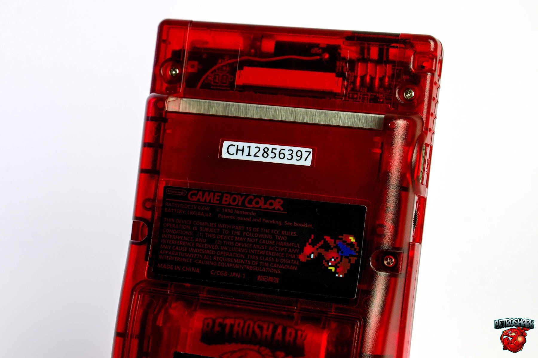 Nintendo Konsolen: GameBoy Color IPS Pokémon Charizard Edition with LED Buttons – Gebraucht aus Savosa von  4