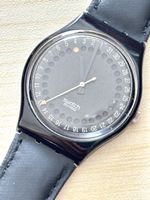 Armbanduhr Swatch schwarz Datum Anzeige guter Zustand