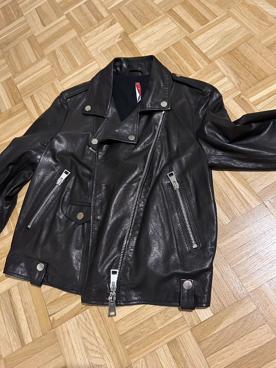Giacche: Perfecto cuir noir – Nuovo (secondo la descrizione) da Gorgier venduto da hcaroline4 5