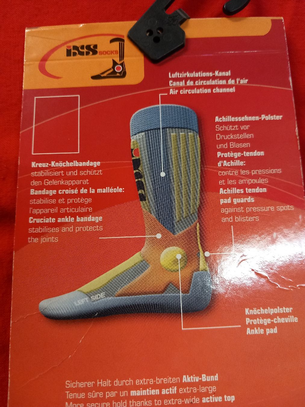 Calze: Motorrad Racing Socken Gr.35-38 – Nuovo e nell'imballaggio originale da Hochwald venduto da motowear-secondhand 3