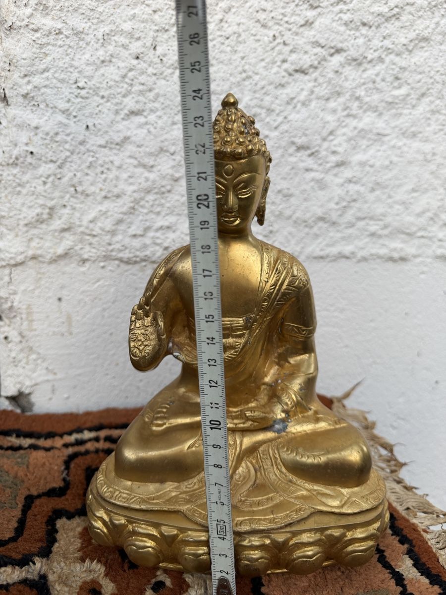 Statuette: Abhaya Mudra Buddha Statue – Usato da Würenlos venduto da Mueller1970 2