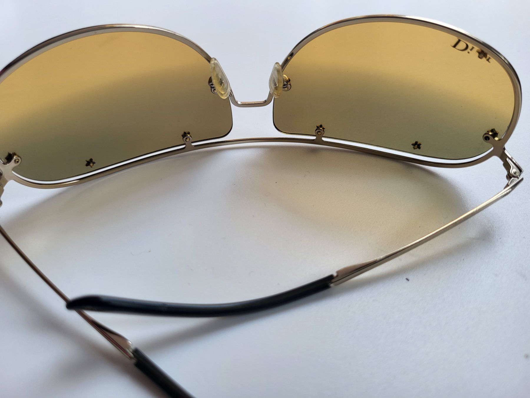 Dior Occhiali & Lenti: Sonnenbrille von Dior, goldfarben – Usato da Locarno venduto da ernsthofmann 2
