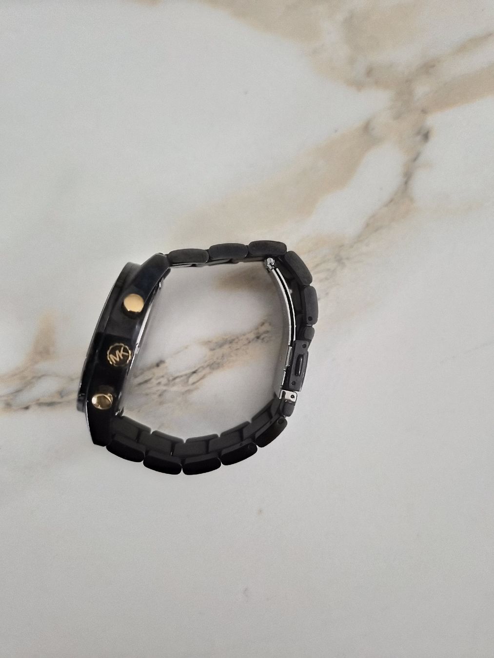 Michael Kors Orologi: Mk gold schwarz 9113  – Usato da halden venduto da ore_dbn5 7