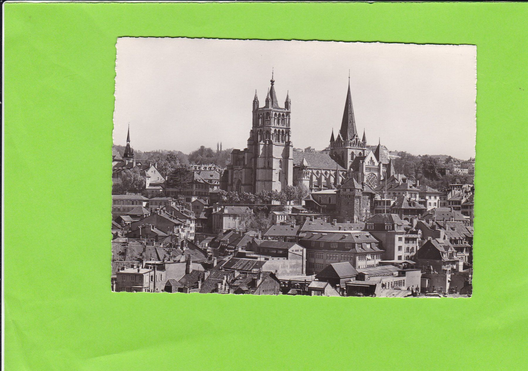 Cartoline postali: Lausanne – Usato da St. Peterzell venduto da neckertal