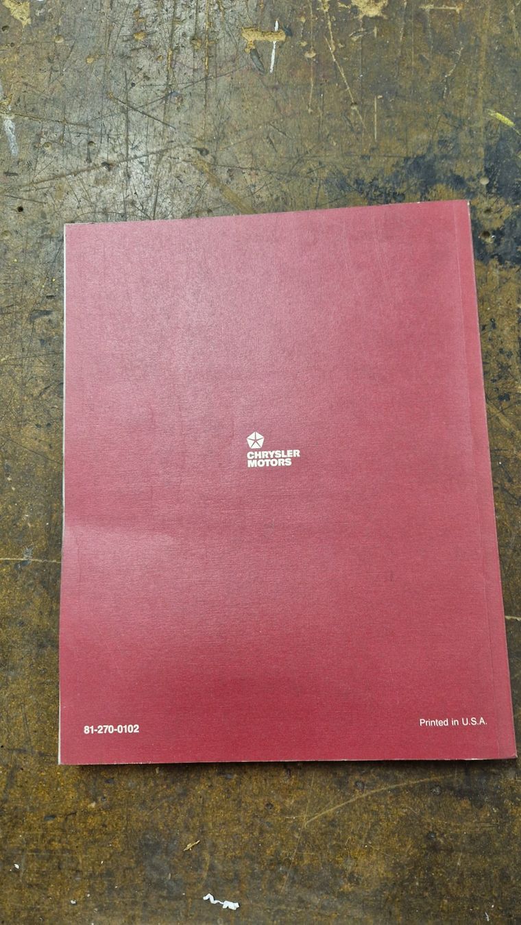 Libri: Reparaturhandbuch: Chrysler International 1990 – Usato da Zürich venduto da jhkag 3