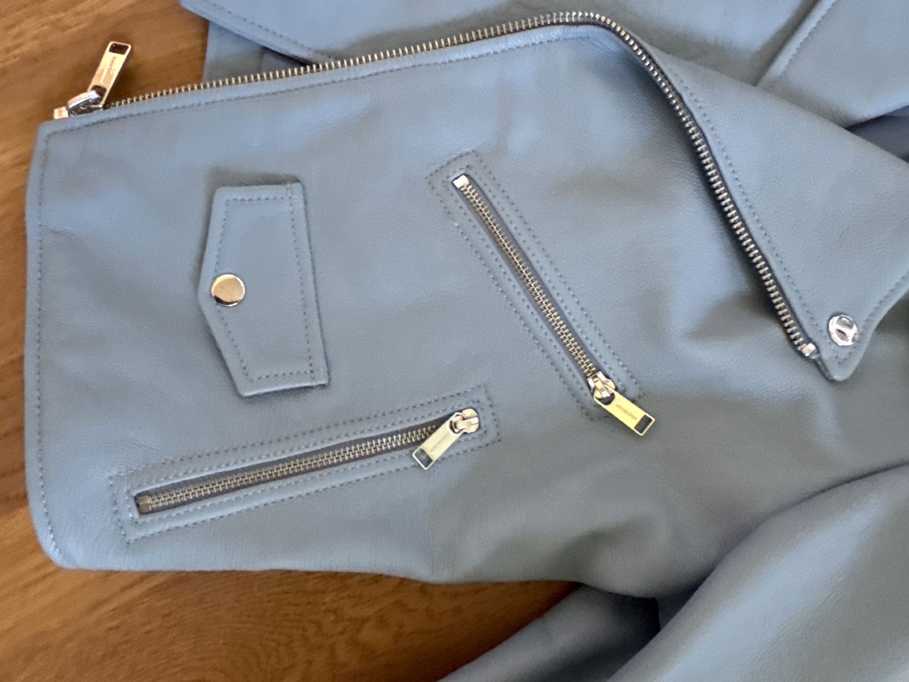 Michael Kors Vestes: Lederjacke Michael Kors S 36/38 Echtleder – D'occasion à Speicherschwendi par Madeleine_17 5