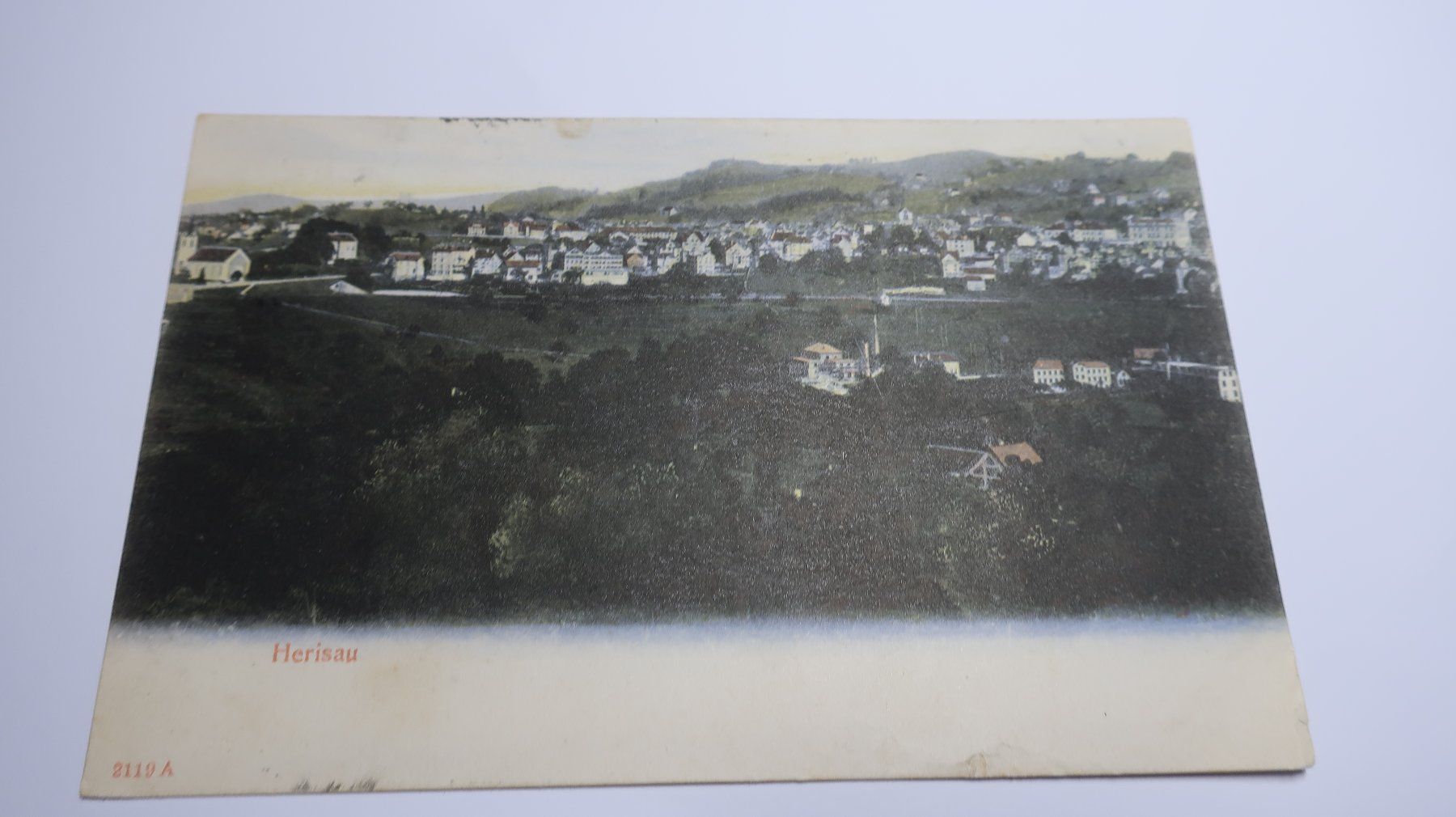 Cartoline postali: Herisau.  1906 – Usato da Cormoret venduto da Pascalll2001 2