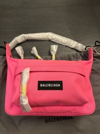 Balenciaga Umhängetasche pink mit Kette neuwertig