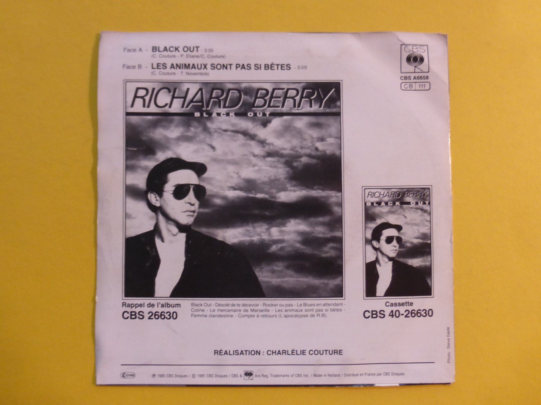 Schallplatten: Richard Berry – Black Out – Gebraucht aus Zürich von Swiss57 1