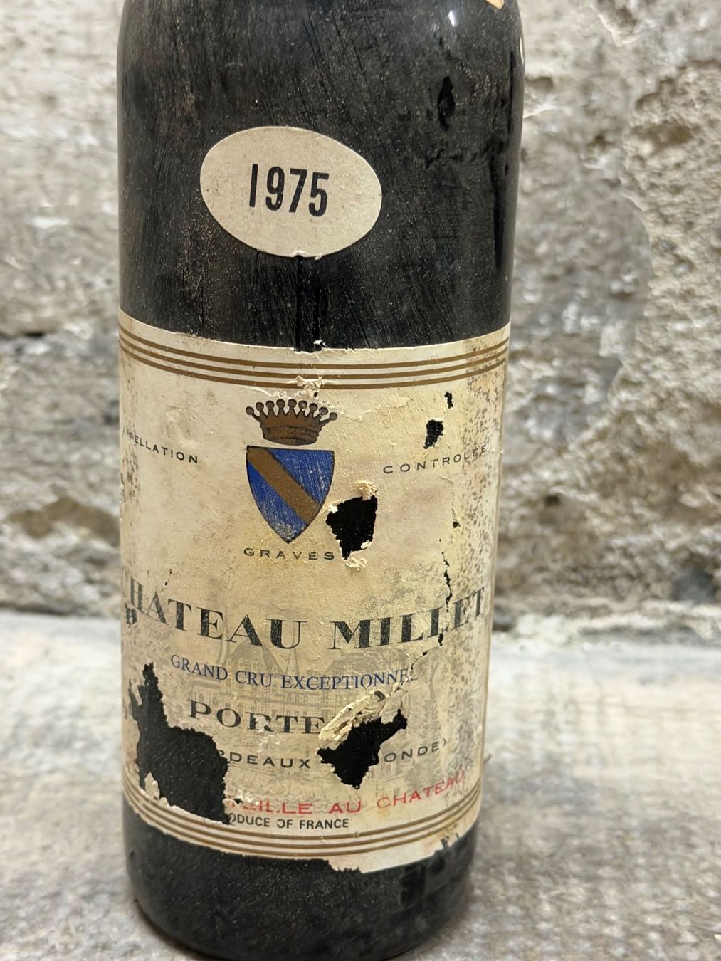 Vino: Château Millet BORDEAUX 1975 – Nuovo (secondo la descrizione) da La Tour-de-Peilz venduto da avediscipule 1