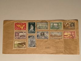 1953 Nukualofa Tonga nach USA Landscape/Culture Combo