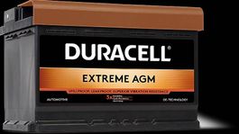 Autobatterie Duracell Extreme AGM 12V 70Ah