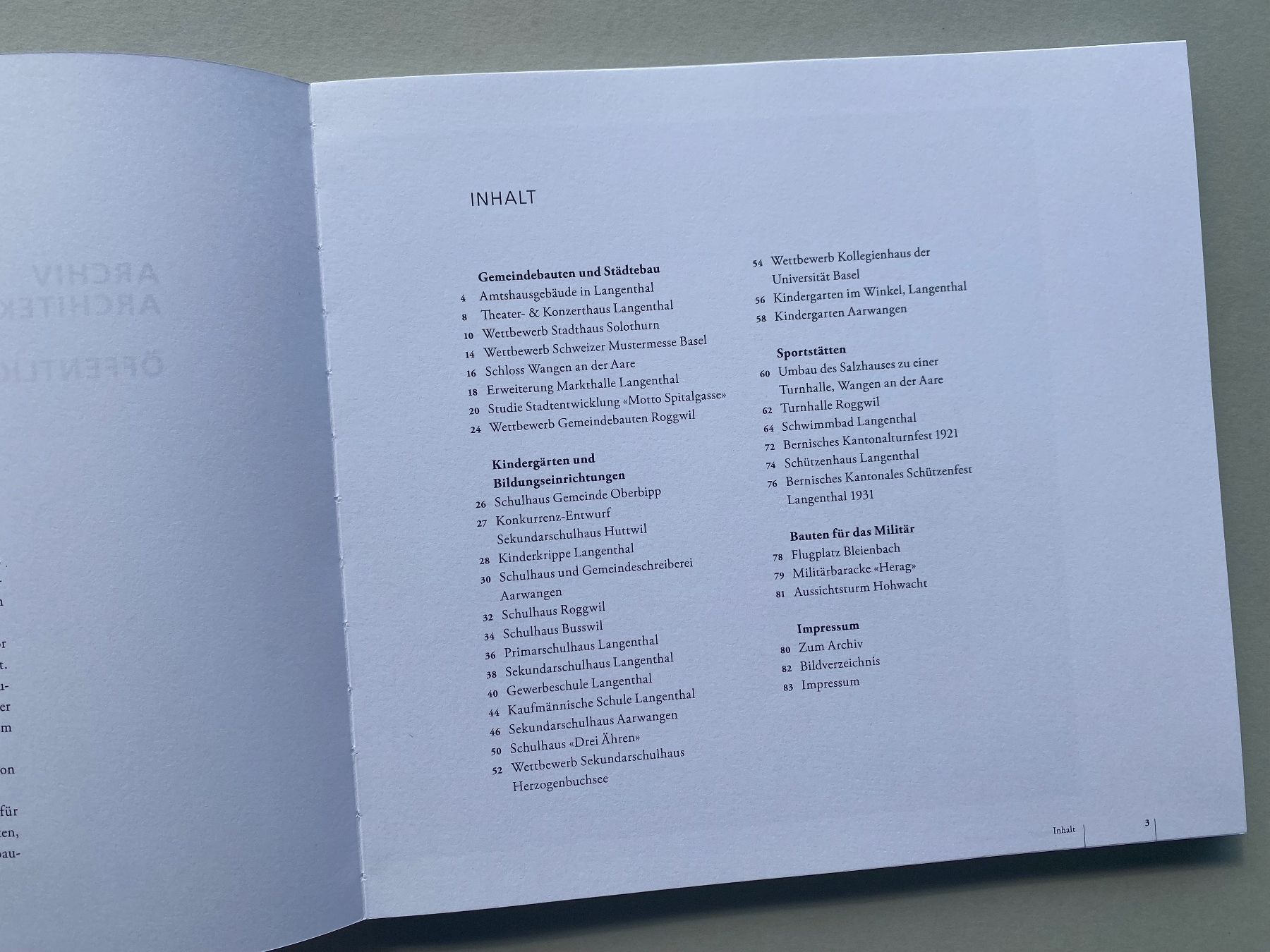 Bücher: Architekturbuch Hector Egger, öffentliche Bauten – Gebraucht aus Zürich von lesgarcons 8